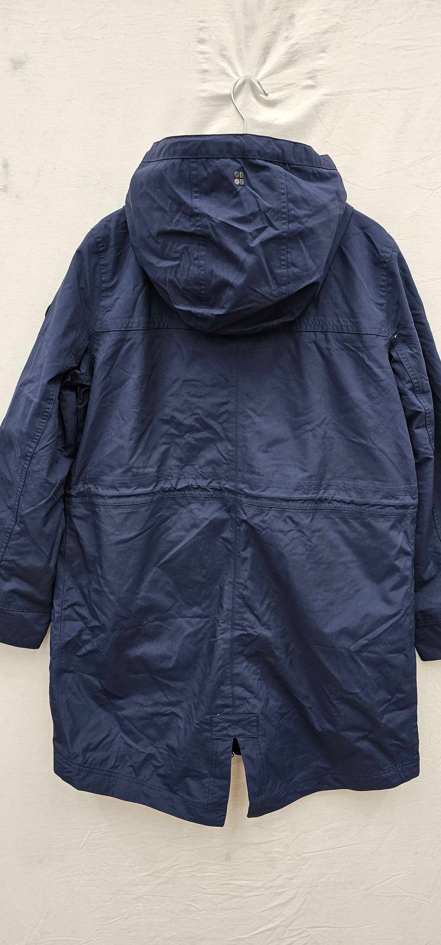 Sweaty Betty-sb4932_1jl-s-blue-beetle Blue Stride Waterproof Parka-blue Size: S