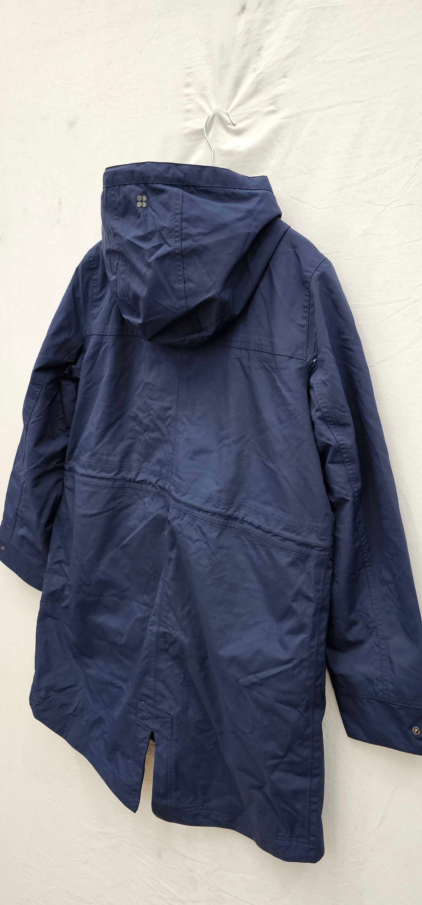 Sweaty Betty-sb4932_1jl-s-blue-beetle Blue Stride Waterproof Parka-blue Size: S