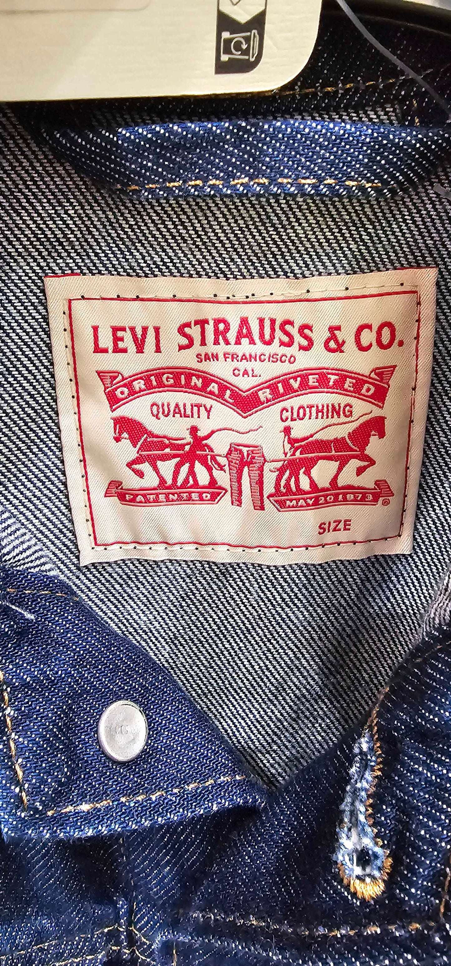 Levi's - Dark Blue Flared Western Jumpsuit - Blue Size: 25