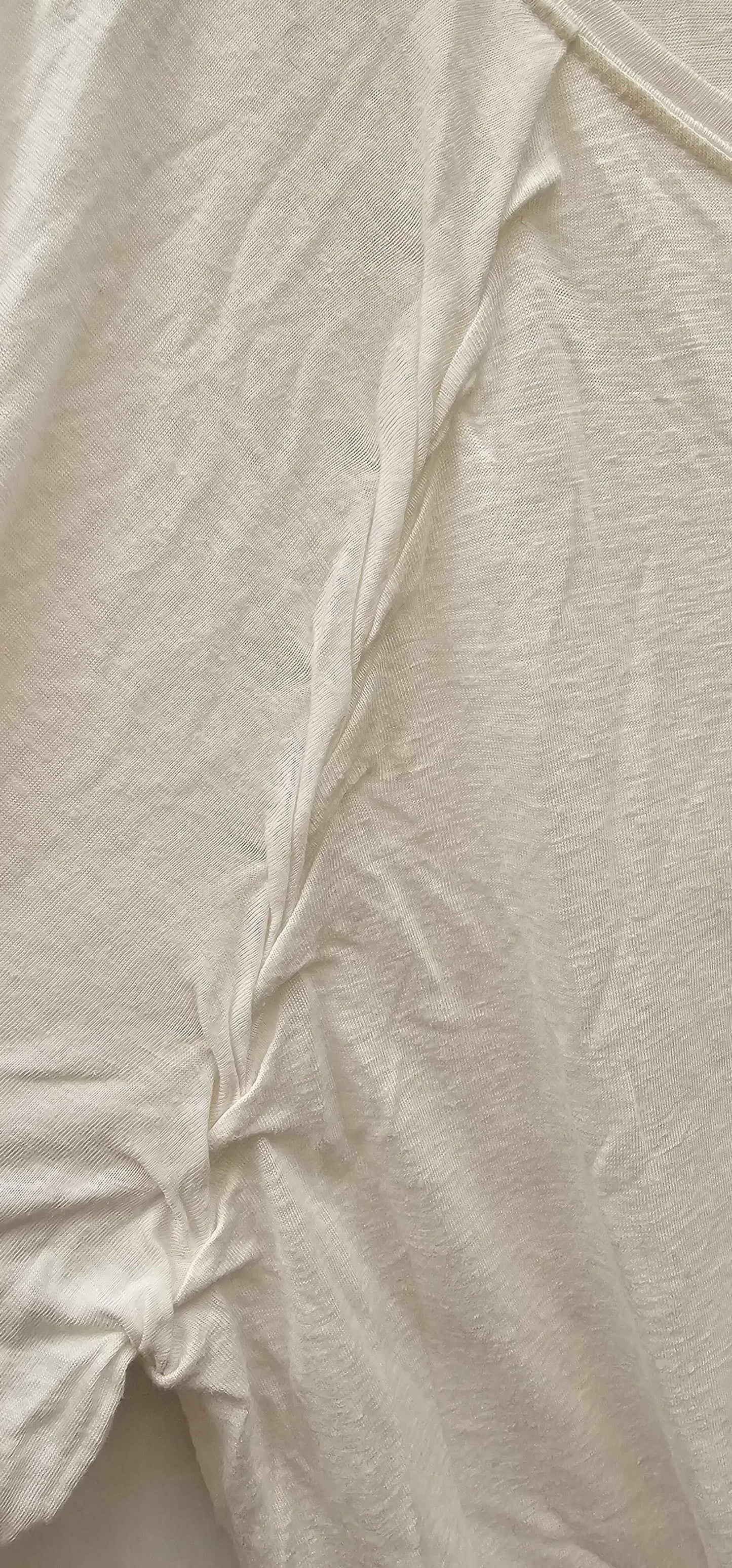 Hush - Ecru Paula Pleat Detail Top - Cream Size: Xl