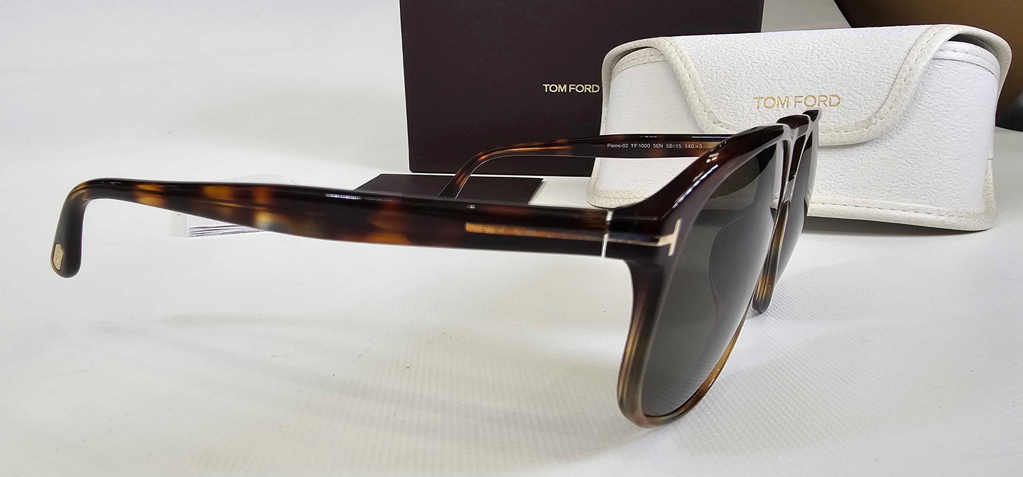 Tom Ford - Men's Brown Tom Ford Sunglasses 58Mm - Brown Size: 58