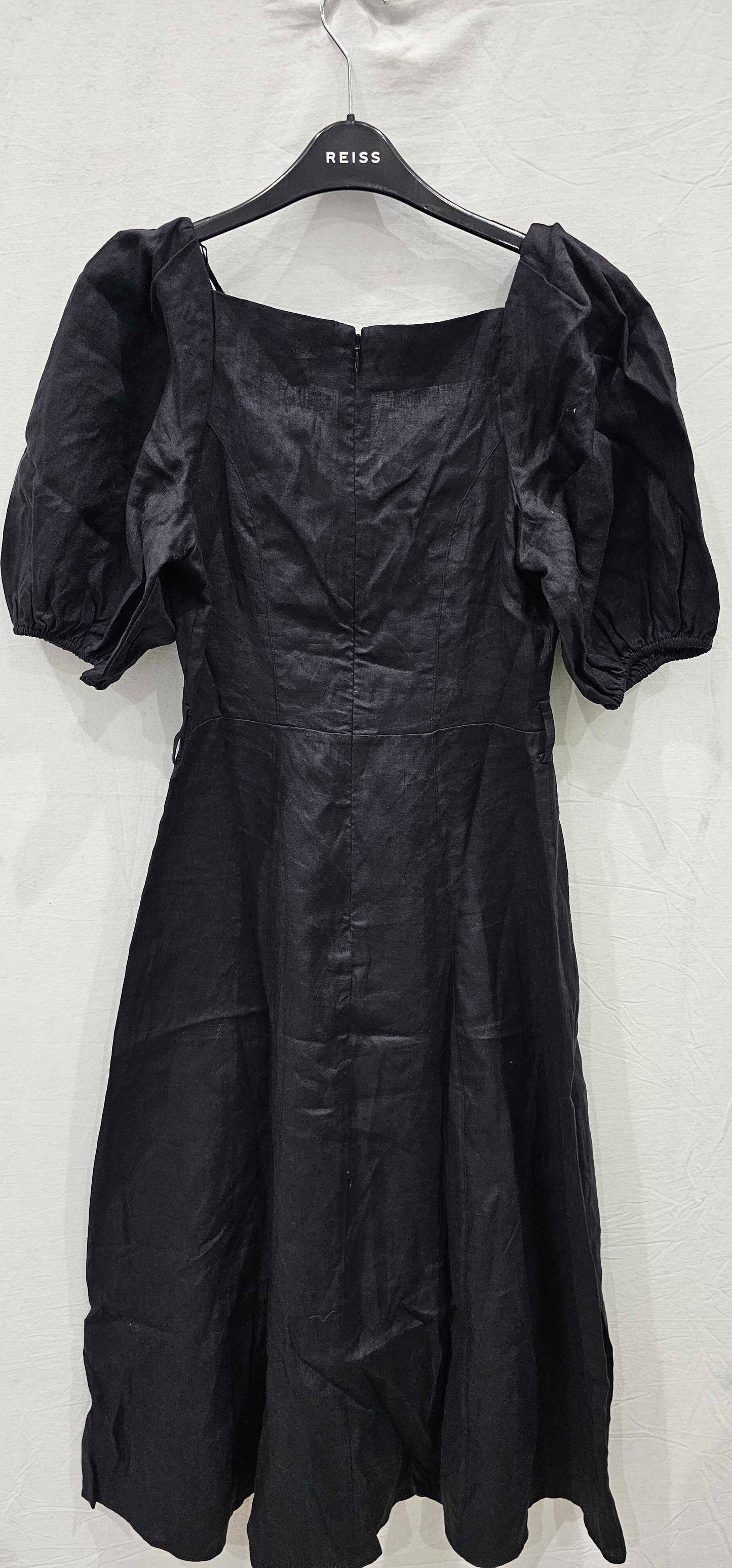 & Other Stories - Black Shirt Midi Dress - Black Size: Uk6