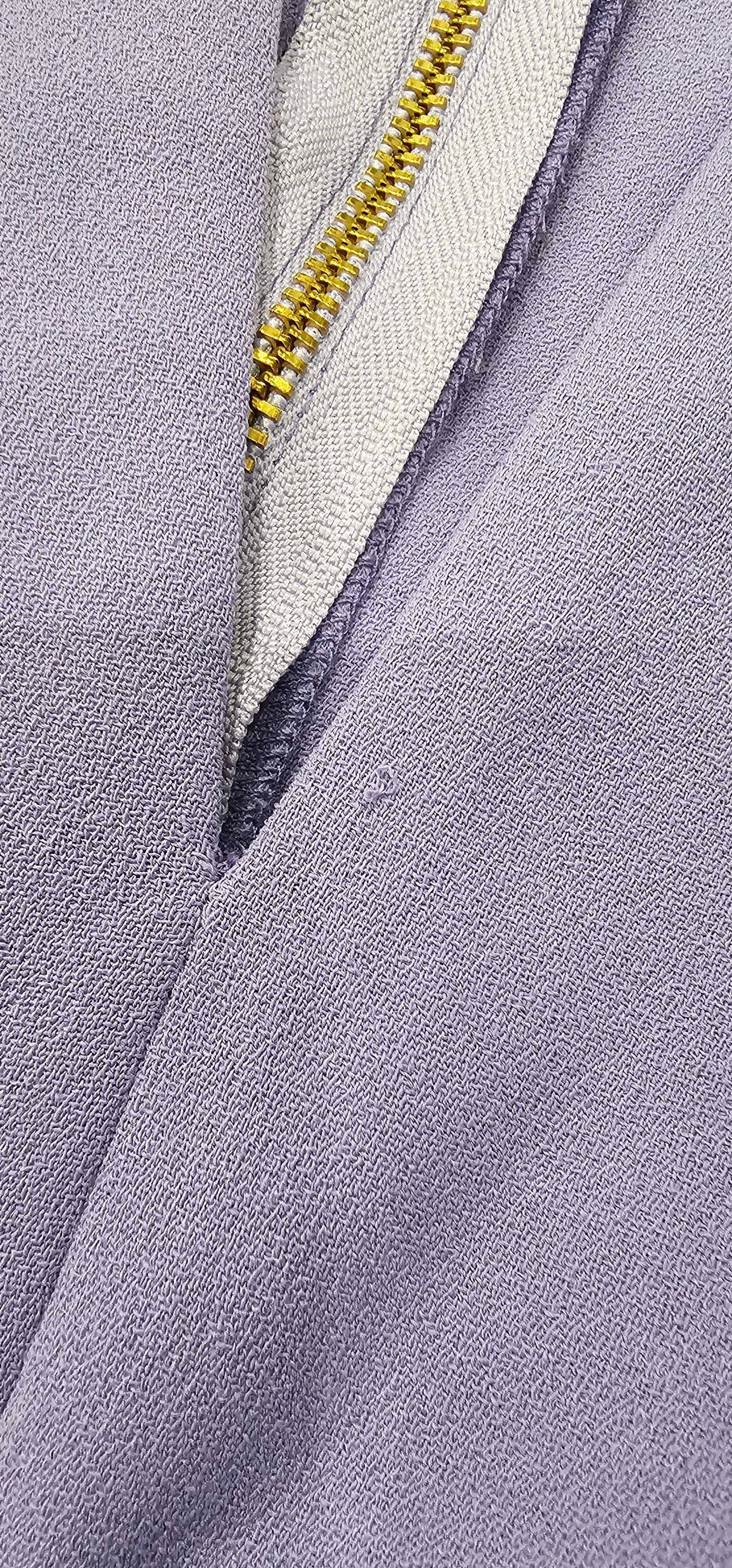 Closet-d8927_purple-14-purple-lilac Pencil Kimono Sleeves Midi Dress-purple Size: Uk14