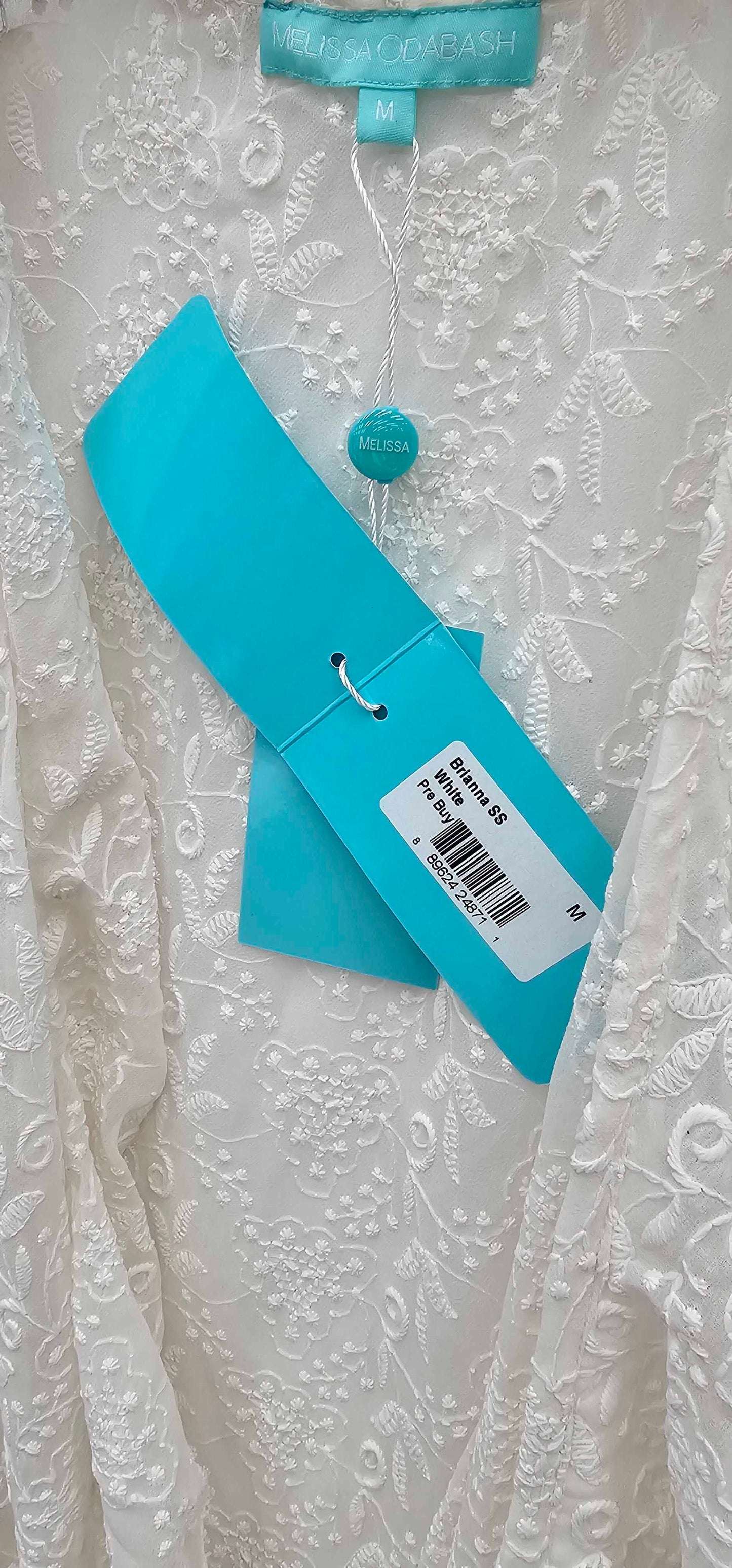 Melissa Odabash - White Brianna Kaftan Dress - White Size: M