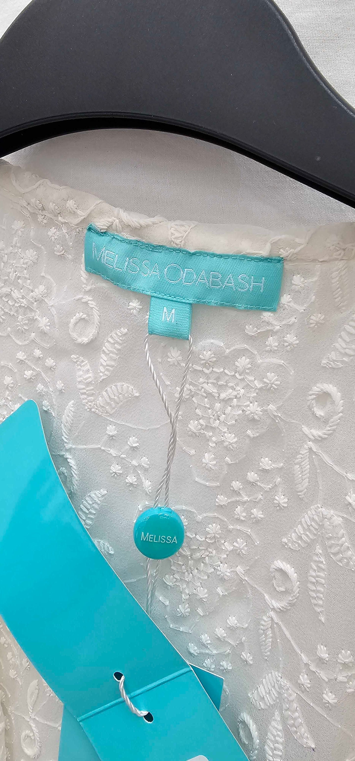 Melissa Odabash - White Brianna Kaftan Dress - White Size: M