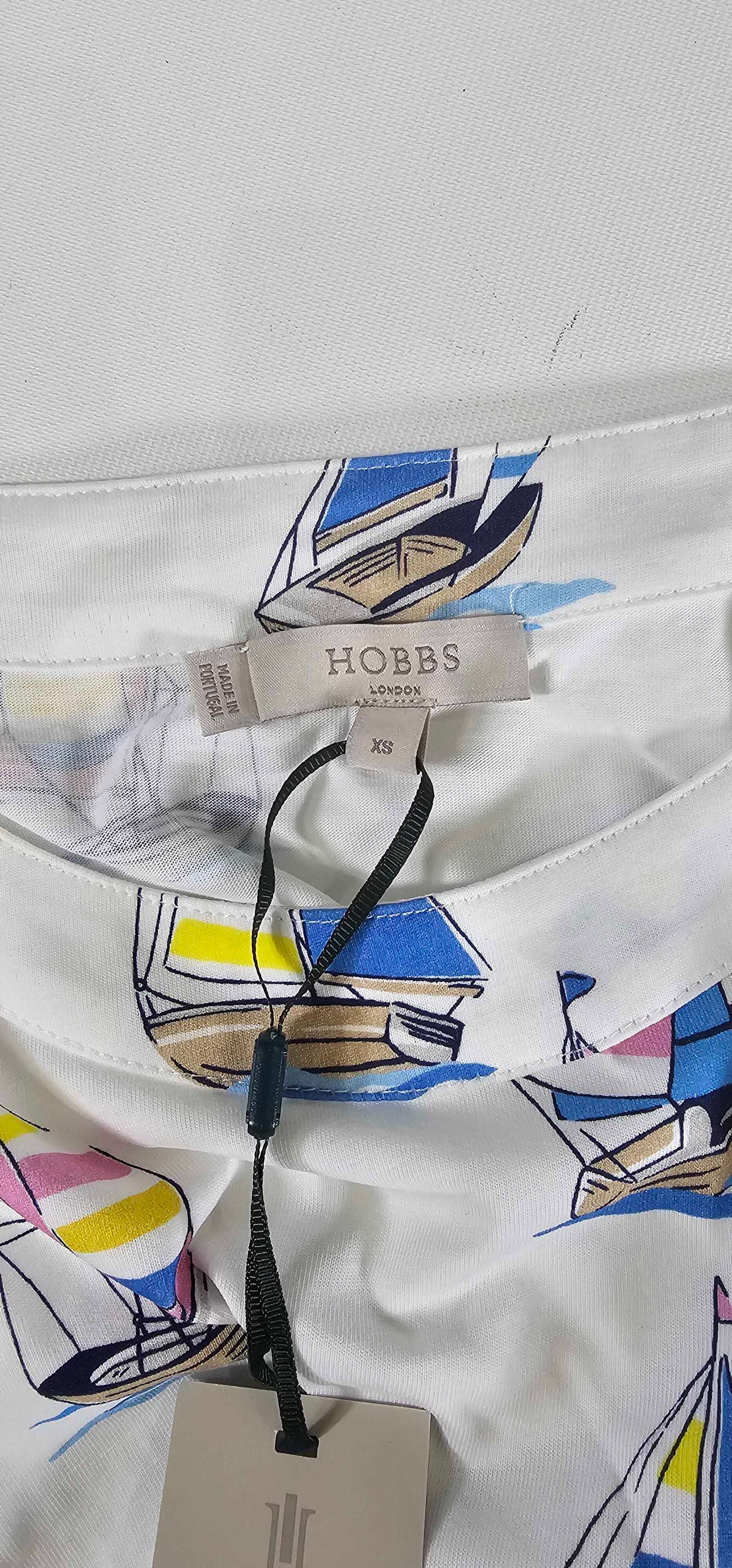 Hobbs London Maddy Sailboat Print Sleeveless Top Size: Xs