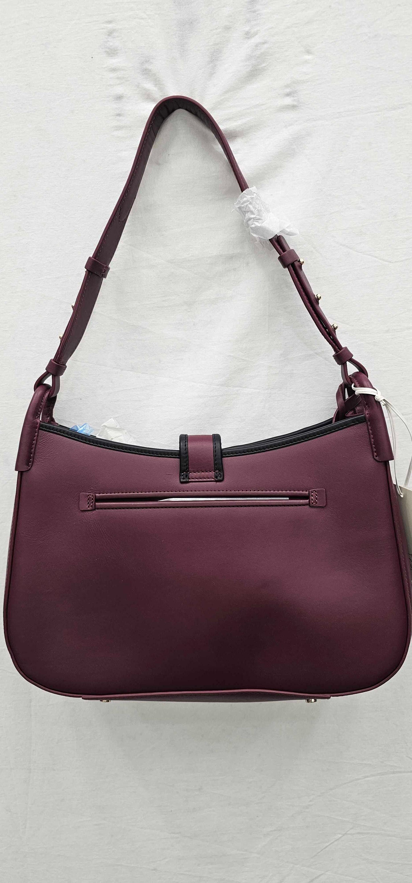 Radley - Dark Cherry Grosvenor Remastered Medium Ziptop Shoulder - Red Size: *