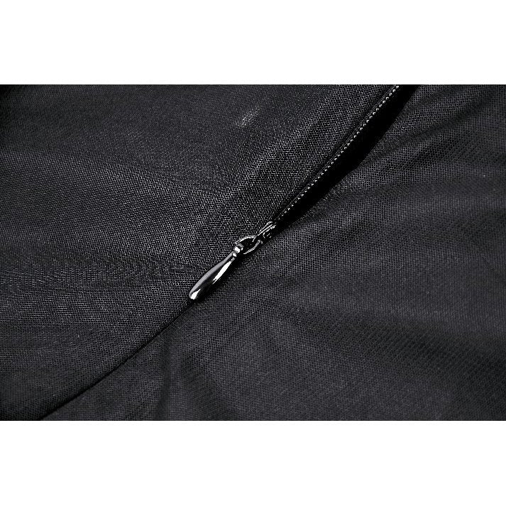 Dark in Love Millicent Black Tulle Feather Fantasy dress