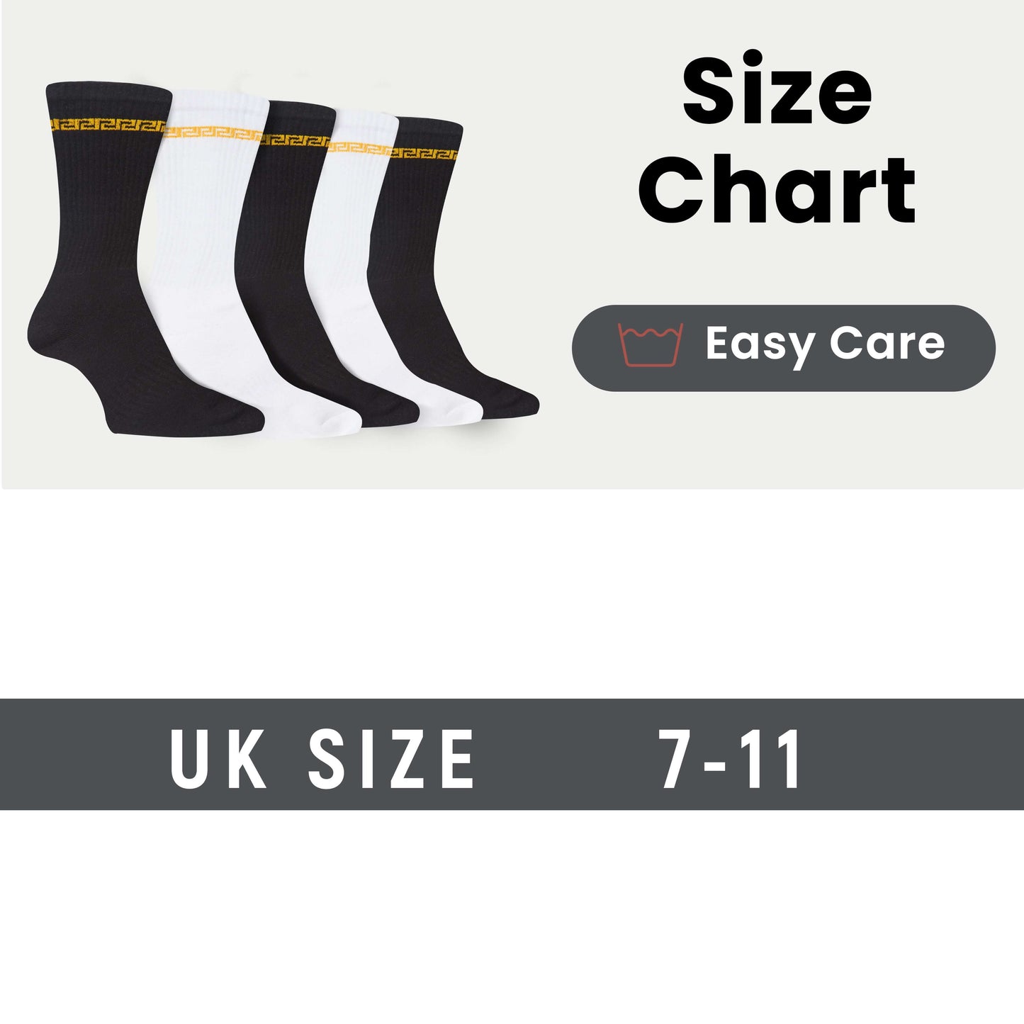 5 Pack Men's Greek Design Sparta Sport Socks Cotton Durable Blend for Sports Casual & Everyday Designer Wear by Sock Stack