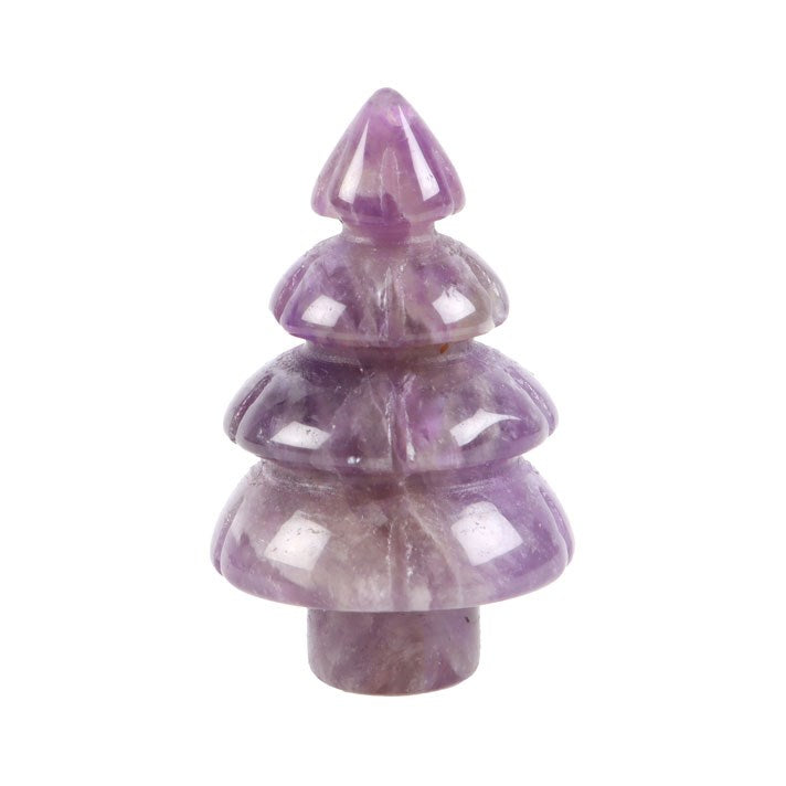 Gothic Gifts Amethyst Crystal Christmas Tree in a Bag