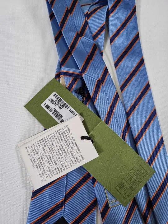 Gucci - Men's Interlocking G Silk Wool Jacquard Tie Size: *