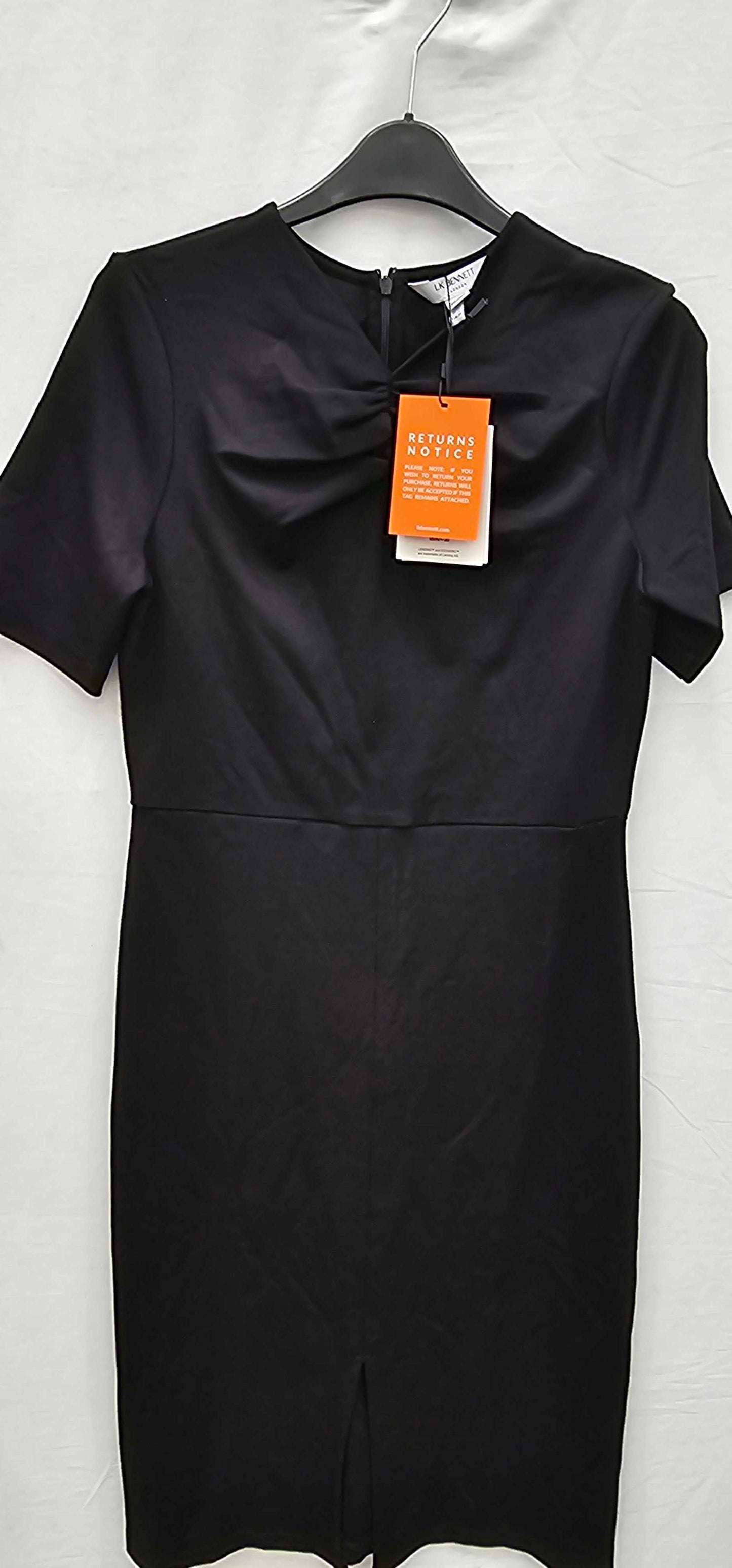 L K Bennett - Navy Lila Dress - Black Size: Uk10