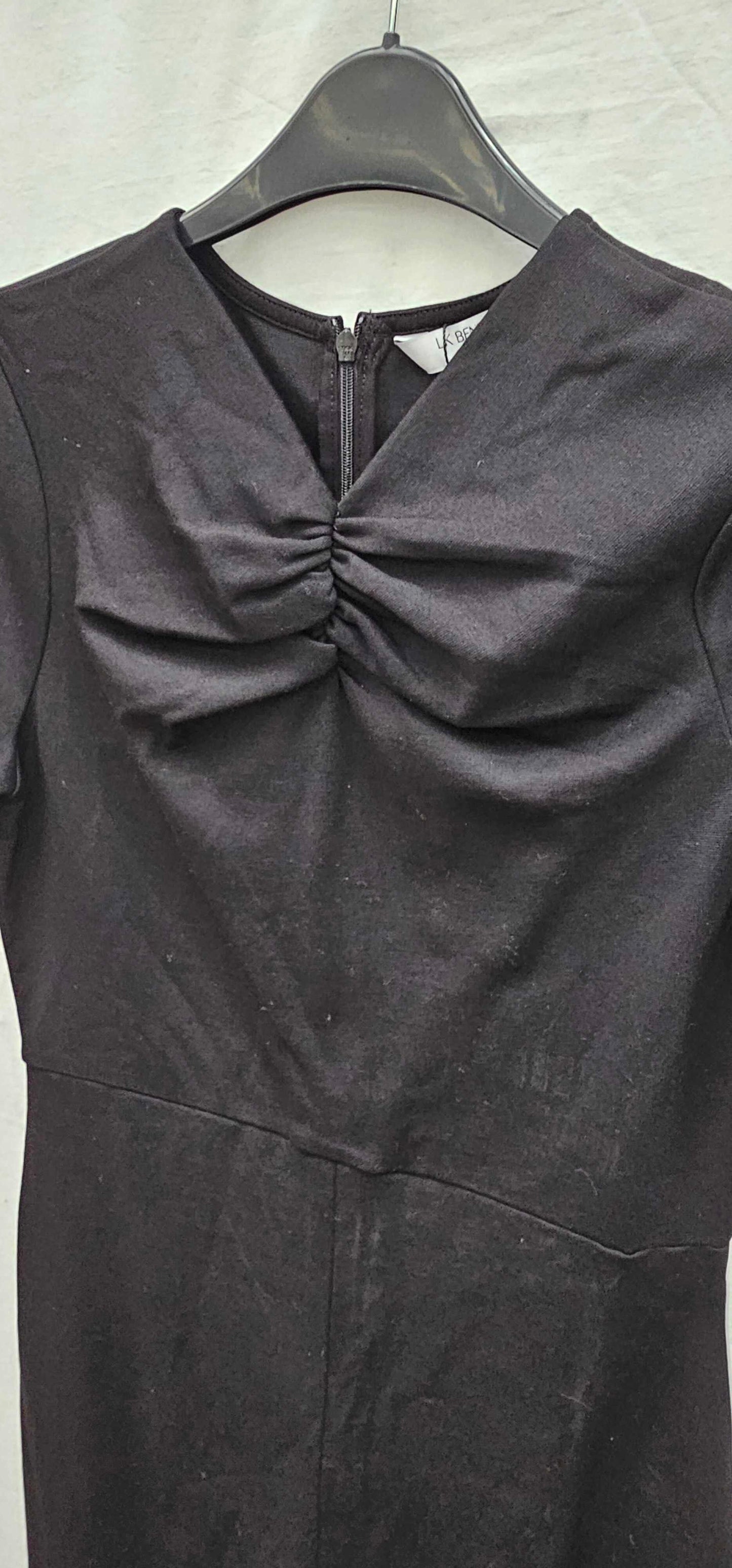 L K Bennett - Navy Lila Dress - Black Size: Uk10