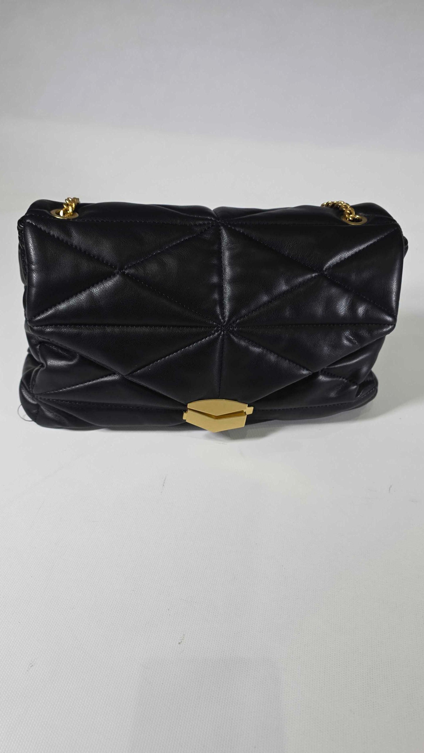 Mango Quilted Bag With Chain Handle Size: *