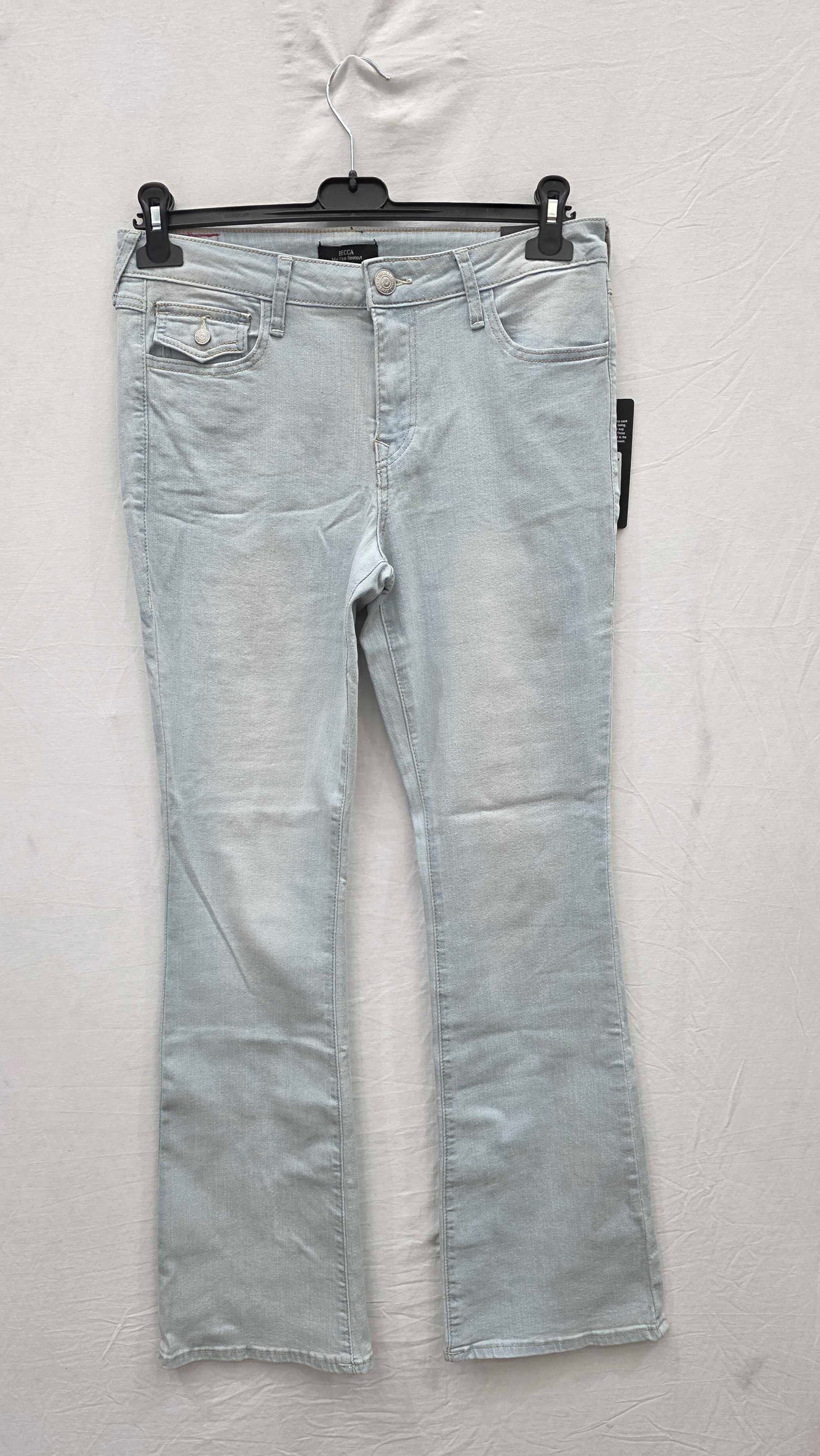 True Religion Light Wash Becca Stretch Bootcut Jeans Size: 30
