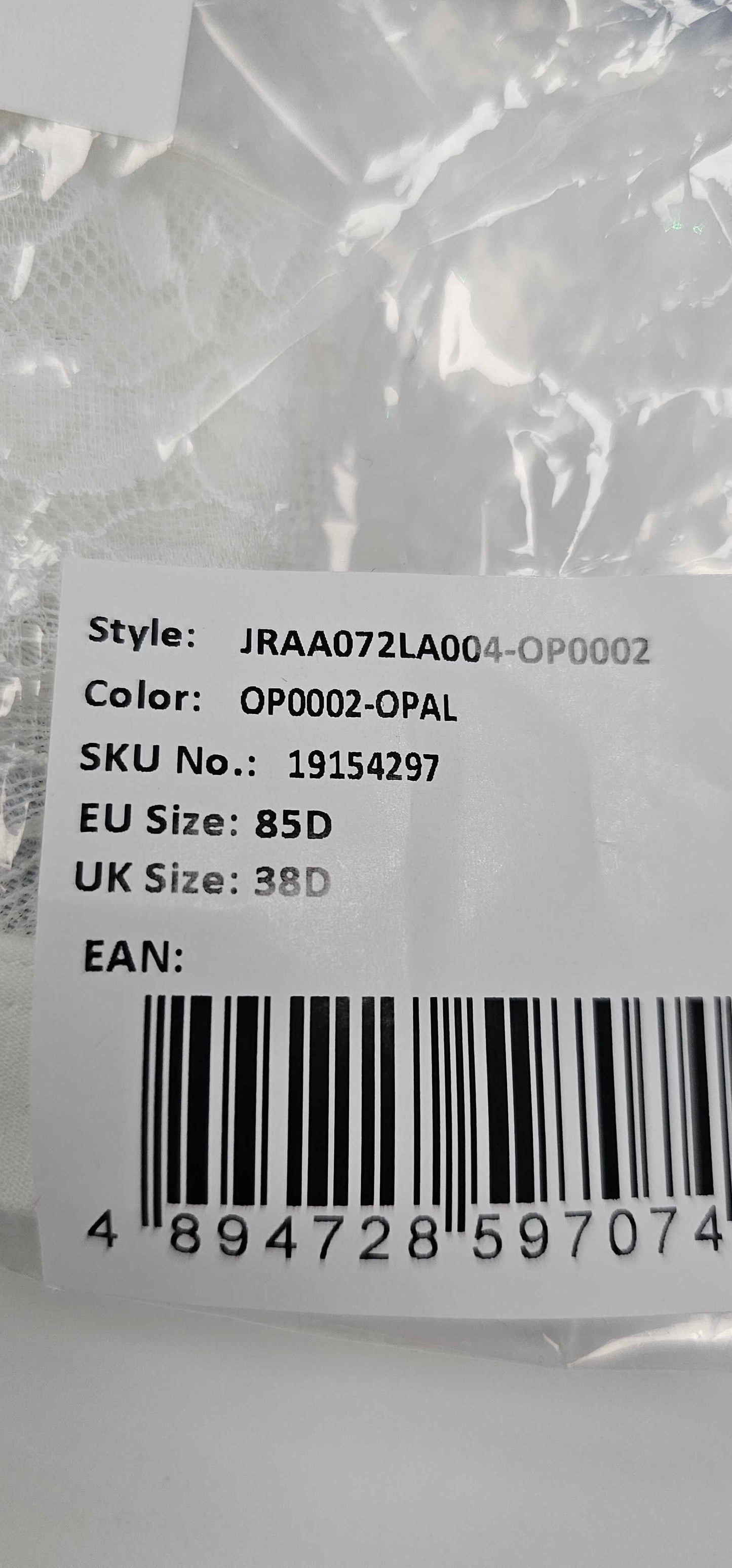 Janet Reger - Thea Curve Halter Neck Bralette White - White Size: 38D