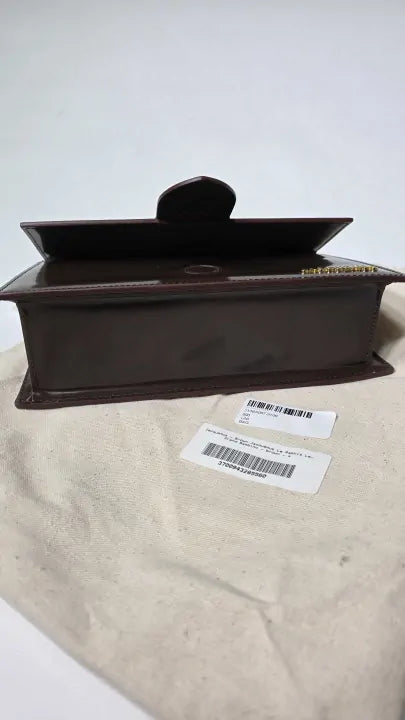 Jacquemus - Midnight Brown Jacquemus Le Grand Bambino Bag Size: Medium