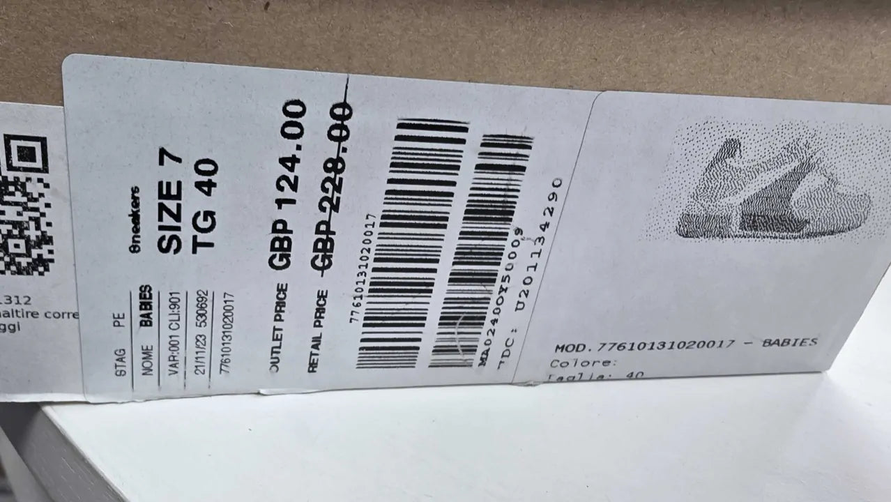 Iblues Pink-babies Size: Uk 7