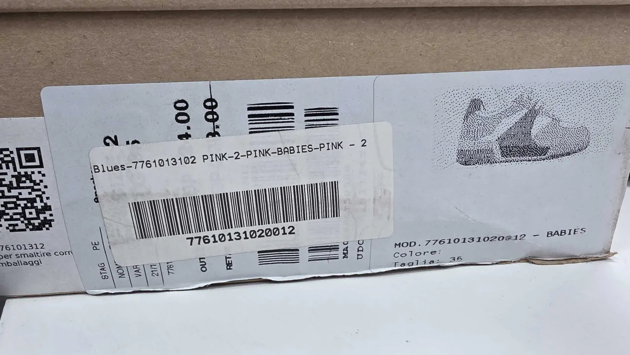 Iblues Pink-babies Size: Uk 2