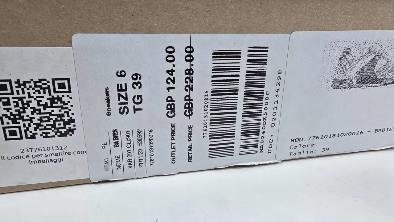 Iblues Pink-babies Size: Uk 6