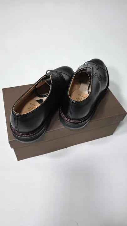 Church's - Black Leather Wellington Derby - Black Size: Uk 7