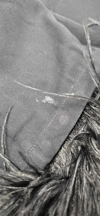 Sleeper - The Bow Pajama Set With Detachable Feathers-black - Black Size: S