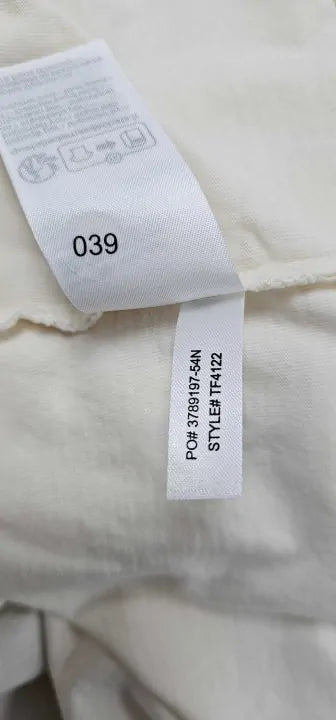 Lacoste Women T-shirt Ecru Size: