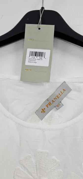 Pranella - Ayana White- Small Mi - White Size: M/l