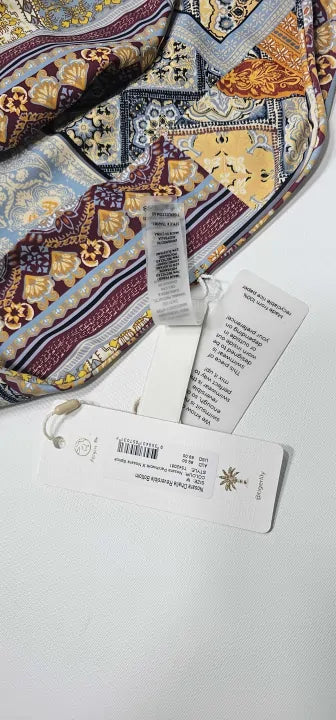 Tigerlily - Multi Nosara Patchwork Dhalia Reversible Bottom - Multi Size: M