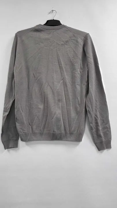 Oliver Sweeney - Charcoal Cosford Wool Blend Jumper - Grey Size: M