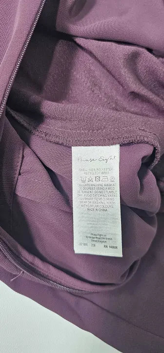 Phase Eight - Burgundy Angelina Jumpsuit - Red Size: Uk10