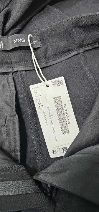 Mango - Black Flared Trouser Suit - Black Size: 32