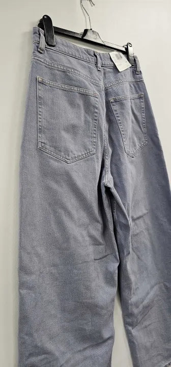 Arket - Blue Tulsi Wide Leg Relaxed Jeans - Blue Size: 29