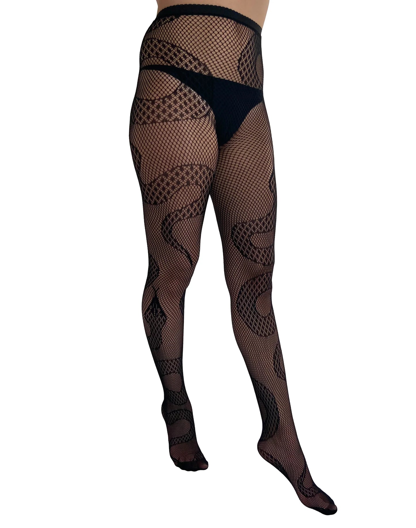 Pamela Mann Snake Net Tights