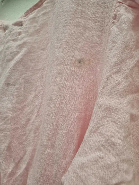 Rodier Pink Linen Dress Size: S/M