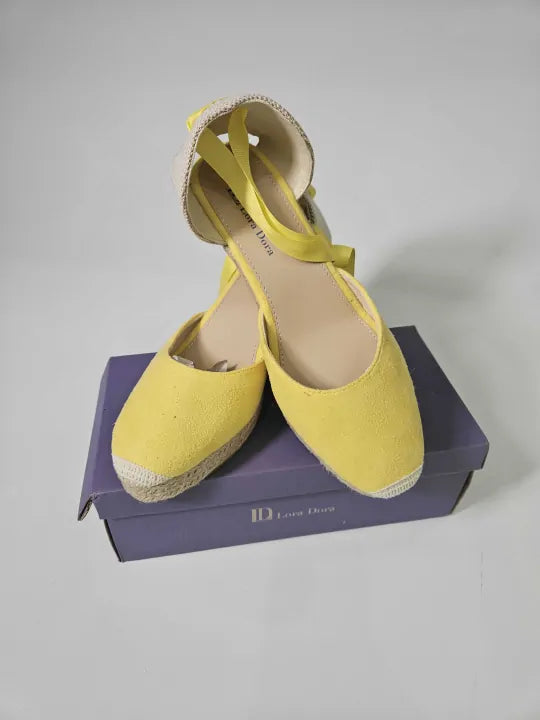 Lora Dora Womens Espadrille Wedge Sandals Size: Uk 7