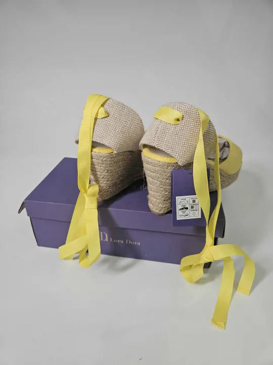 Lora Dora Womens Espadrille Wedge Sandals Size: Uk 7