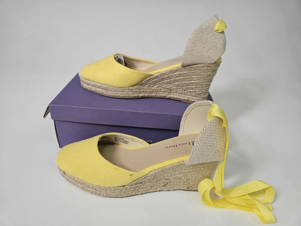 Lora Dora Womens Espadrille Wedge Sandals Size: Uk 7