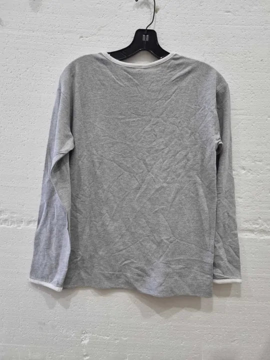 Lauren Ralph Lauren Black Label Soft Gray Pullover Top Size: Xsmall