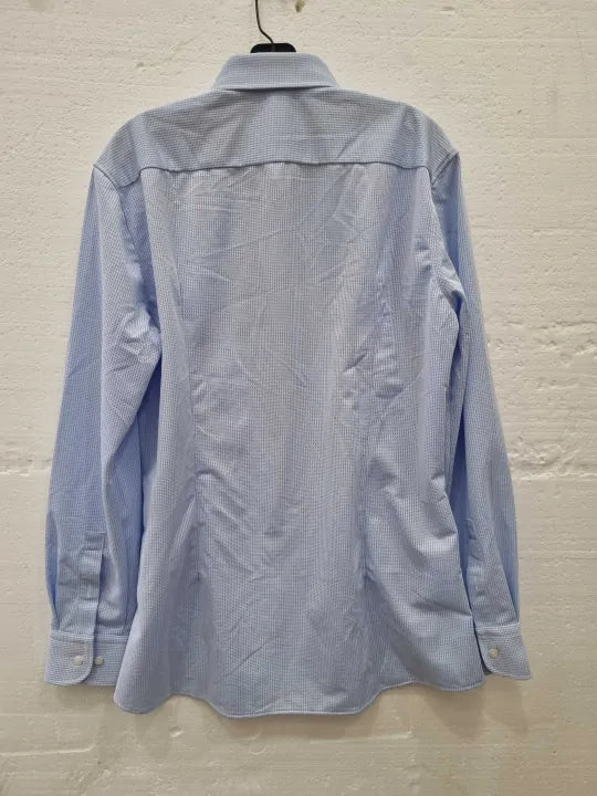 Hugo Boss Shirt In Light/Pastel Blue Size: 41
