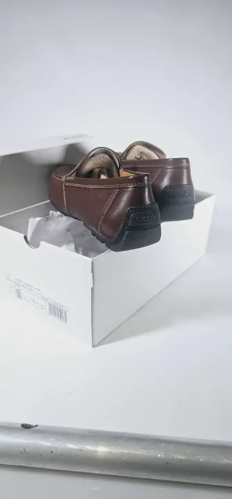 Moner Man Leather Loafers Size: Uk 10