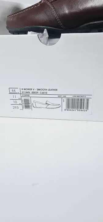 Moner Man Leather Loafers Size: Uk 10