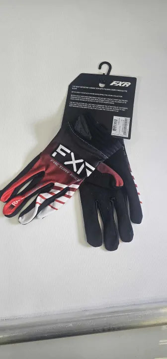 FXR Prime Racing Mx Glove Red/Black/White Size: S/P