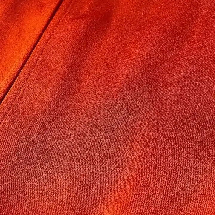 Michael Kors-Mf381Oi99G 887-M-Orange Flutter Midi Dress Size: Medium