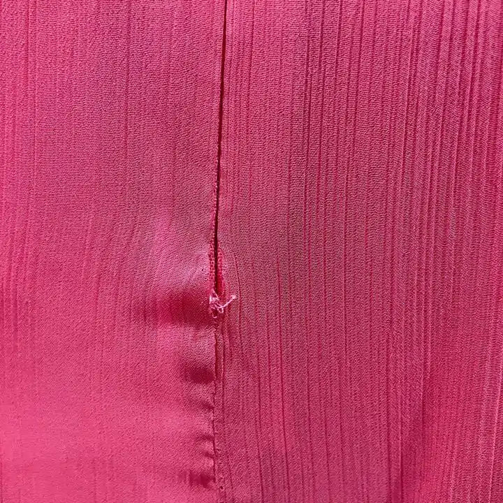 Ro & Zo-Rz1076-14-Pink-Pink Hanky Hem Dress Size: Uk 14