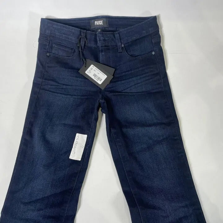 Paige - Dark Blue Manhattan Bootcut Jean Size: 27