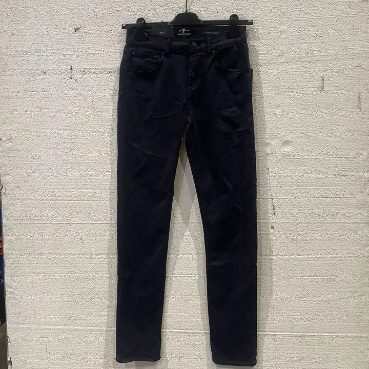7 For All Mankind-Smxv600-28-Dark Blue Slimmy Tapered Stretch Jeans Size: 28