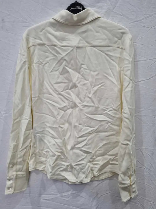 Reiss Billie Long Sleeve Jersey Shirt Size: UK 10