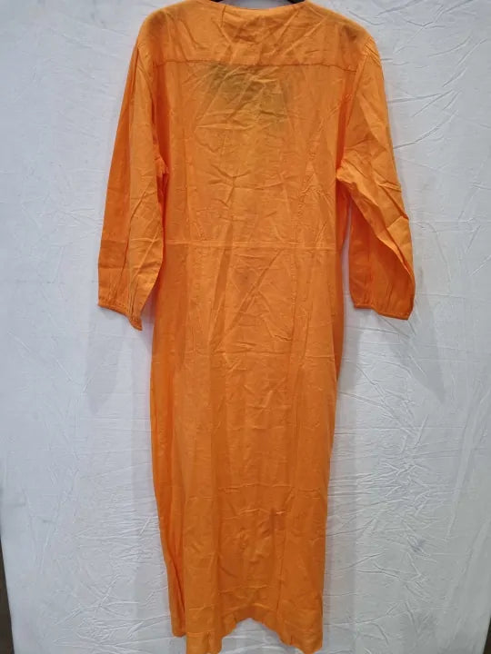 Melissa Odabash Linsay Orange Dress Size: Large