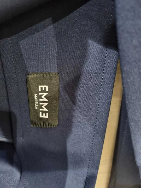 Emme Marella Coat Acaglia A Woman Blue Size: Large